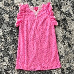 Lilly Pulitzer Eyelet Dress- size small